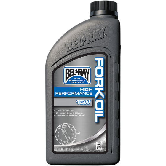 Масло BEL-RAY High-Performance Fork Oil 15W - 1 Литър