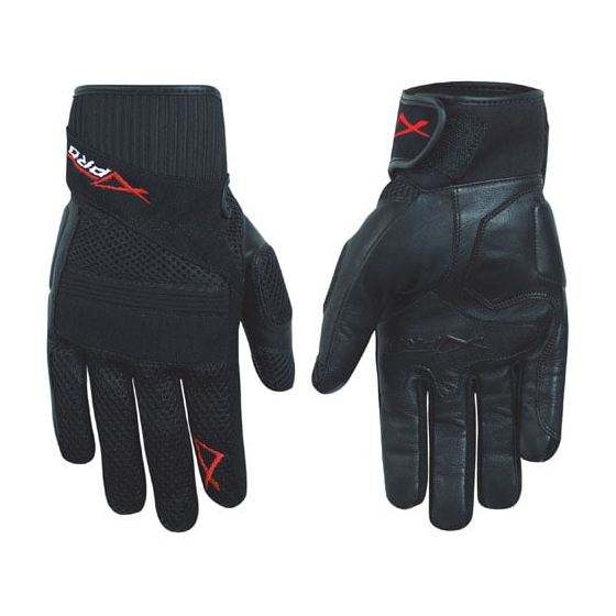 Летни мото ръкавици A-PRO FANAIR BLACK