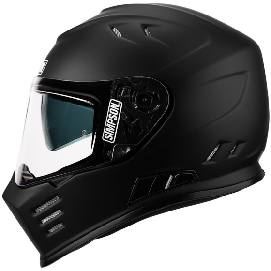 Каска SIMPSON VENOM SOLID МАТТ BLACK