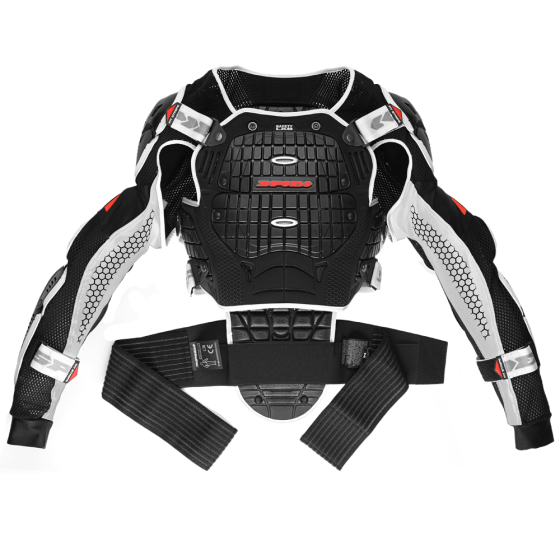 Протекторна ризница SPIDI WARRIOR BLACK/WHITE
