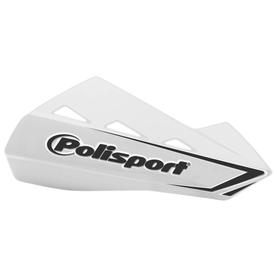Предпазител за кормило POLISPORT QWEST UNIVERSAL WHITE - PLASTIC