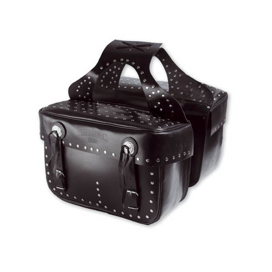 Кожени дисаги за мотор A-PRO H-D BLACK