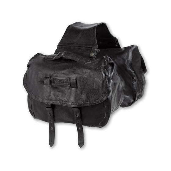 Кожени дисаги за мотор A-PRO CHOPPER BLACK