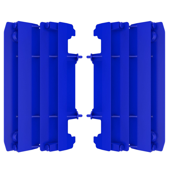 Преден предпазител за радиатор POLISPORT YAMAHA YZ450F (10-13) - BLUE