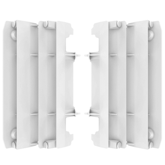 Преден предпазител за радиатор POLISPORT YAMAHA YZ450F (10-13) - WHITE