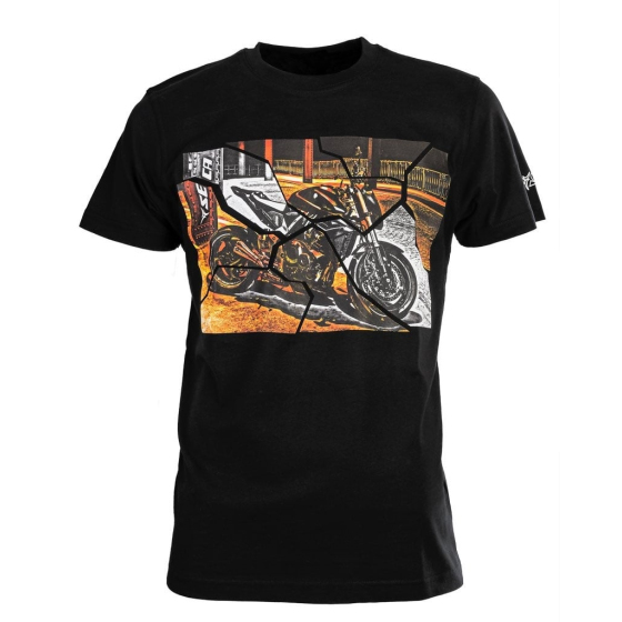 Мото тениска SECA BRIDGE BLACK