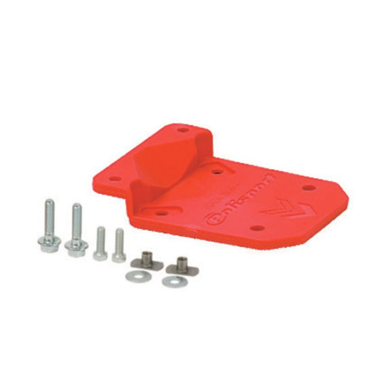 Комплект за монтиране на универсален калник Polisport HONDA UFX White