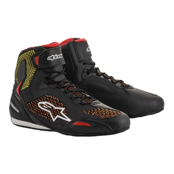 Мото боти ALPINESTARS FASTER-3 RIDEKNIT BLACK/YELLOW/RED