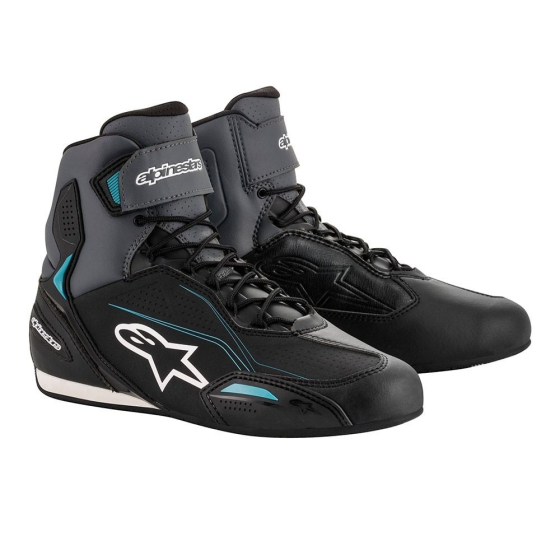 Дамски мото боти ALPINESTARS STELLA FASTER-3 BLACK/GRAY/OCEAN