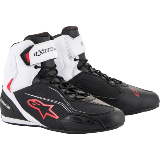 Мото боти ALPINESTARS FASTER-3 BLACK/WHITE/RED