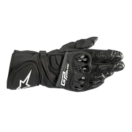 Кожени ръкавици ALPINESTARS GP PLUS R V2 BLACK/GRAY
