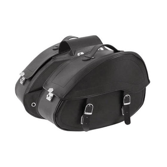 Кожени дисаги за мотор A-PRO APACHE BLACK