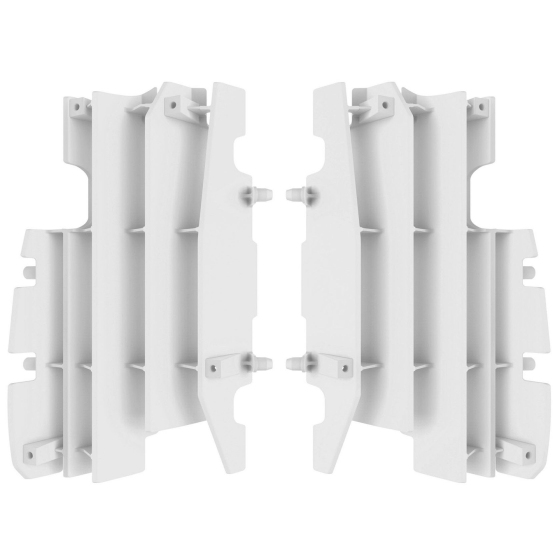 Преден предпазител за радиатор POLISPORT HONDA CR125 CR250 - 2005-07 - WHITE