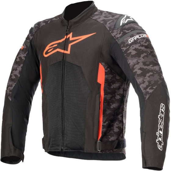 Текстилно мото яке ALPINESTARS T-GP PLUS R V3 AIR BLACK/CAMO/FLUO RED