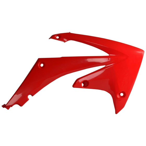 Пластмасови капаци за радиатор Polisport HONDA CRF250R - 2014-17 /CRF450R - 2013-16 RED