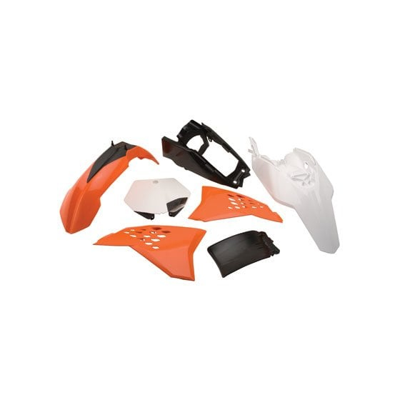 Пластмасов MX Replica кит POLISPORT за KTM 65 SX - 2012-15 OEM Color ORANGE