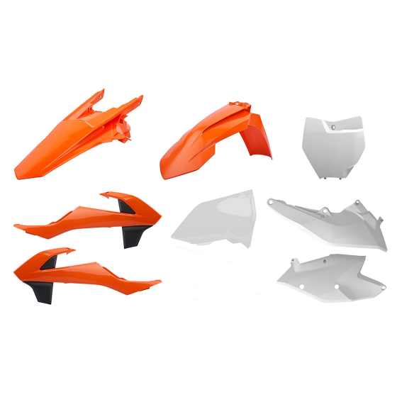Пластмасов MX Replica кит POLISPORT за KTM SX/ SX-F/ XC/ XC-F - 2019-21 OEM Color