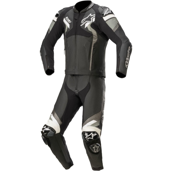 КОЖЕН ЕКИП ALPINESTARS ATEM V4 BLACK/GREY/WHITE 2PC