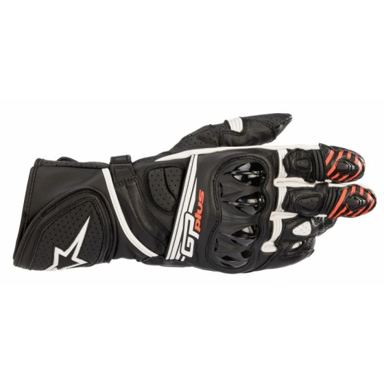 КОЖЕНИ РЪКАВИЦИ ALPINESTARS GP PLUS R V2 BLACK/WHITE
