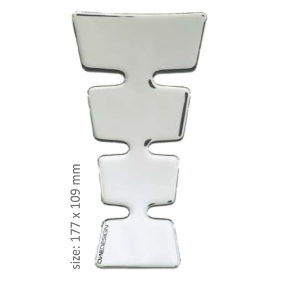 Протектор за резервоар CGMEDCROP/PR3116 CHROME