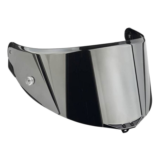 Огледален визьор за каска AGV PISTA RACE 3 SILVER