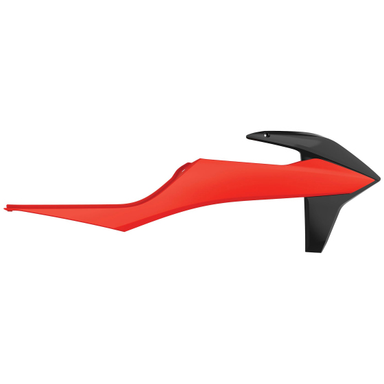 Пластмасови капаци за радиатор Polisport КТМ SX /SX-F - 2019-21 Black/Orange Flo