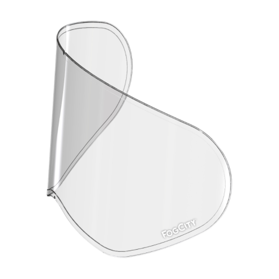 Универсална плака ANTIFOG FOGCITY ENDURO FCE003