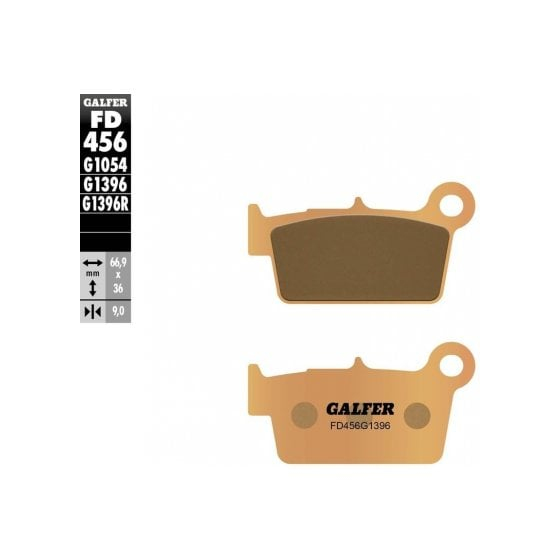 Задни мото накладки Galfer SINTERED FD456G1396