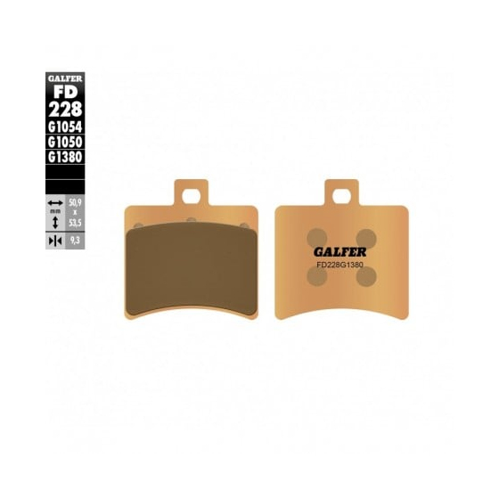 Задни мото накладки Galfer SINTERED SCOOTER FD228G1380