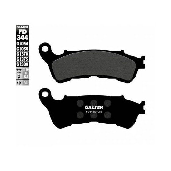 Предни мото накладки Galfer SEMI METAL FD344G1054