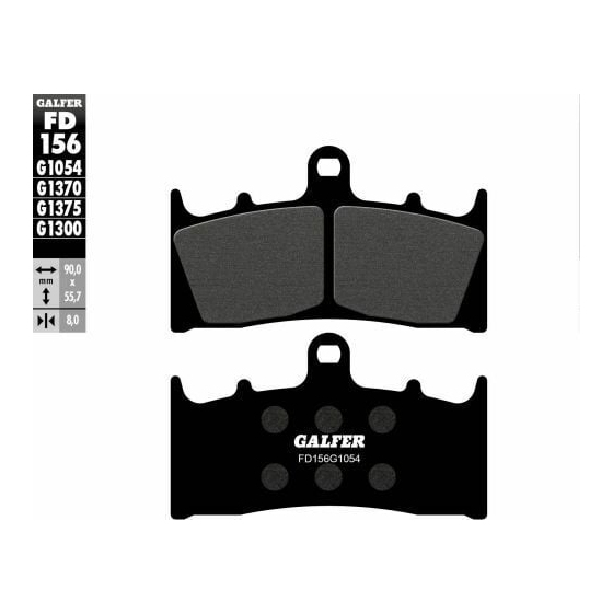 Предни мото накладки Galfer SEMI METAL FD156G1054