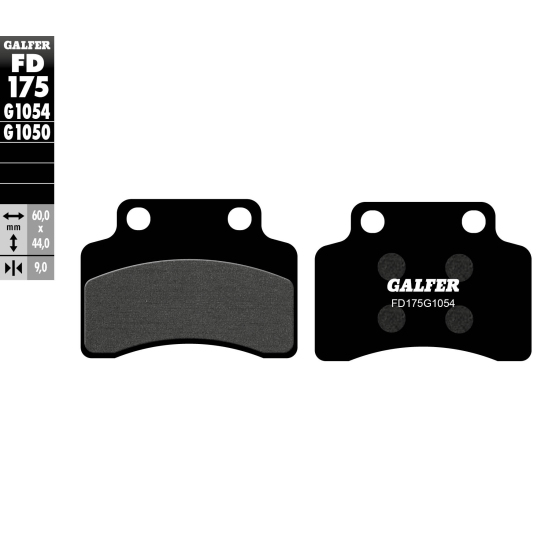 Предни/Задни мото накладки Galfer SEMI METAL FD175G1054