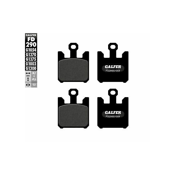Предни мото накладки Galfer SEMI METAL FD290G1054