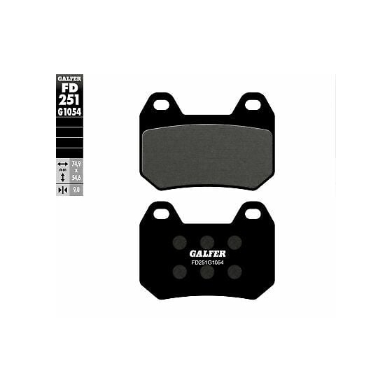 Задни мото накладки Galfer SEMI METAL FD251G1054
