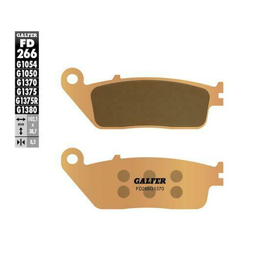 Предни мото накладки Galfer SINTERED COMPOUND FD266G1370