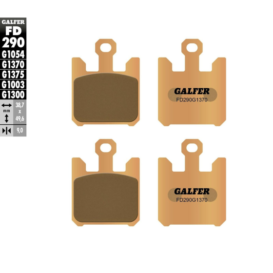 Предни мото накладки Galfer SINTERED COMPOUND FD290G1370