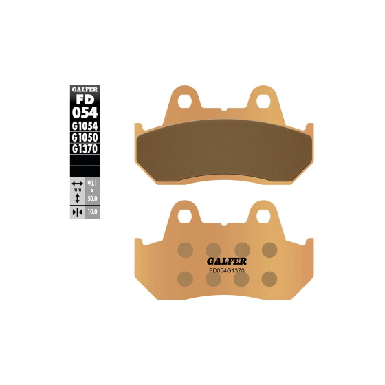 Предни/Задни мото накладки Galfer SINTERED COMPOUND FD054G1370