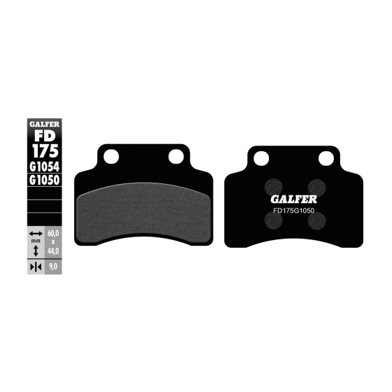 Предни мото накладки Galfer SCOOTER FD175G1050