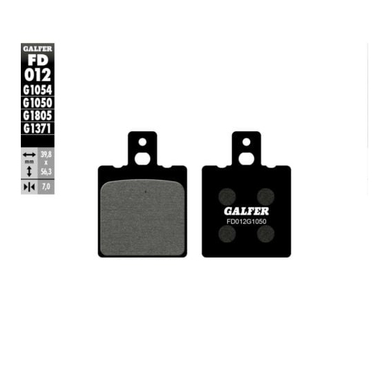 Предни/задни мото накладки Galfer SCOOTER FD012G1050