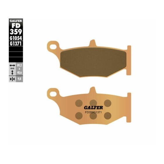 Задни мото накладки Galfer SINTERED COMPOUND FD359G1371