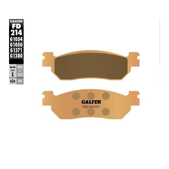 Предни/Задни мото накладки Galfer SINTERED COMPOUND FD214G1371