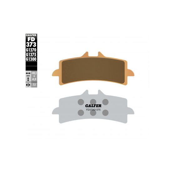 Предни мото накладки Galfer SINTERED RACING COMPOUND FD373G1375R