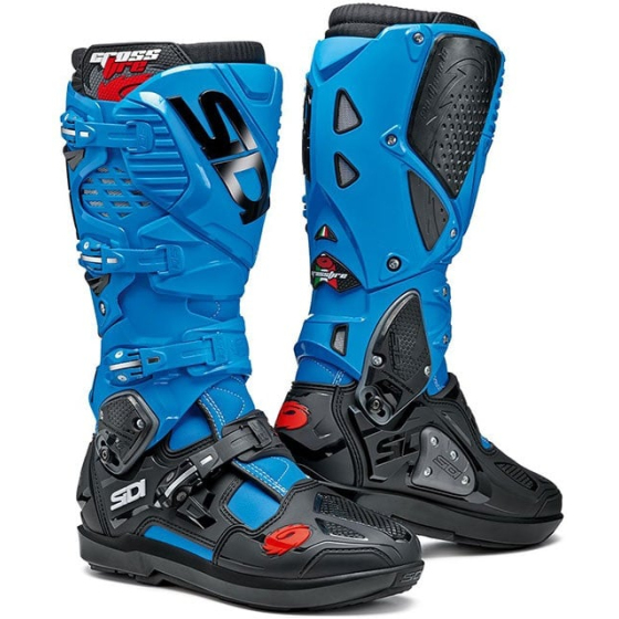 Мотокрос ботуши SIDI CROSSFIRE 3 SRS-LIGHT BLUE/BLACK