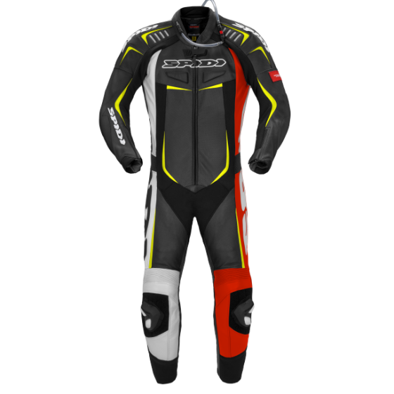 Мото екип SPIDI TRACK WIND PRO RED/YELLOW FLUO