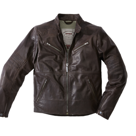 Кожено мото яке SPIDI GARAGE BROWN