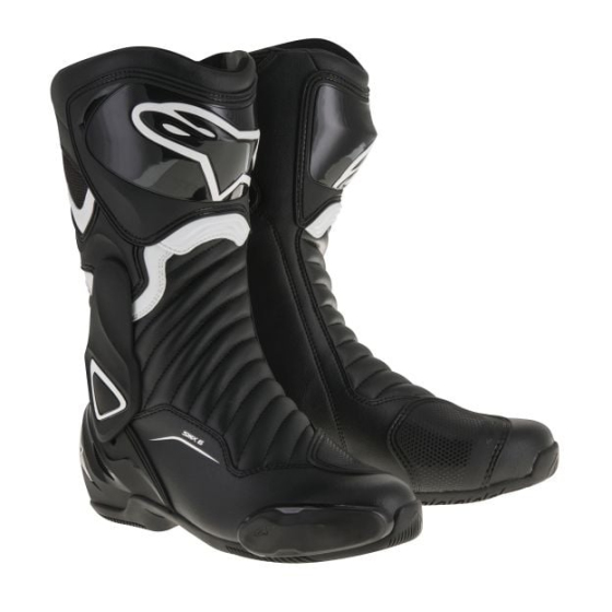 Ботуши ALPINESTARS SMX-6 V2 BLACK/WHITE