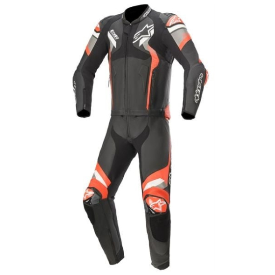 КОЖЕН ЕКИП ALPINESTARS ATEM V4 BLACK/GREY/RED 2PC