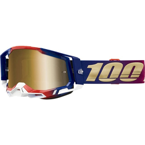 Мотокрос очила 100% RACECRAFT2 UNITED - TRUE GOLD