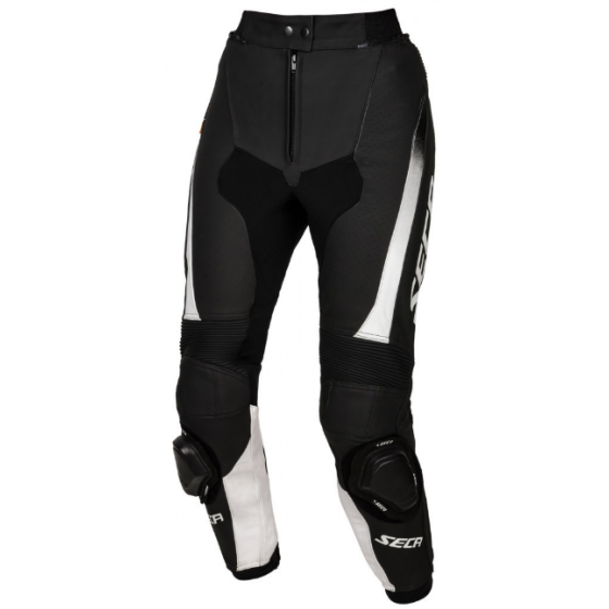 Дамски мото панталон SECA SRS II BLACK/WHITE