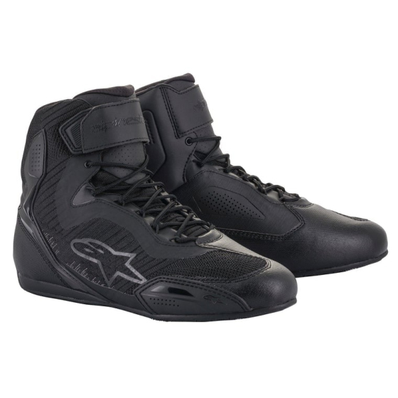 Дамски мото боти ALPINESTARS STELLA FASTER-3 RIDEKNIT Black/Anthracite